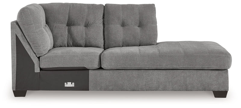 Marleton - Raf Corner Chaise - Gray