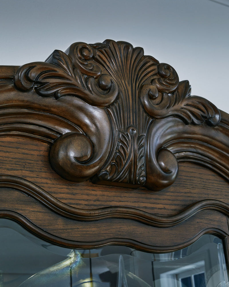 Maylee - Dining Room Hutch - Dark Brown