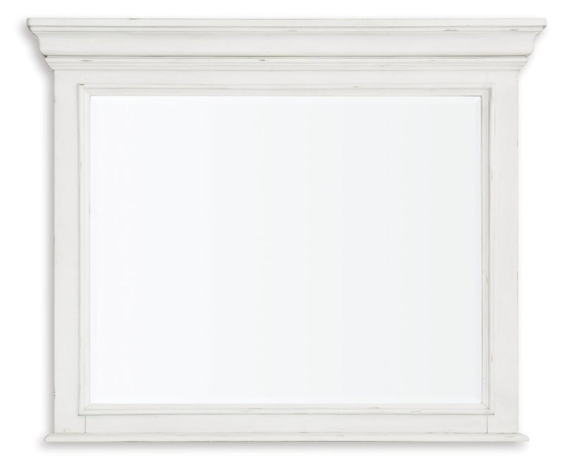 Kanwyn - Bedroom Mirror - Whitewash