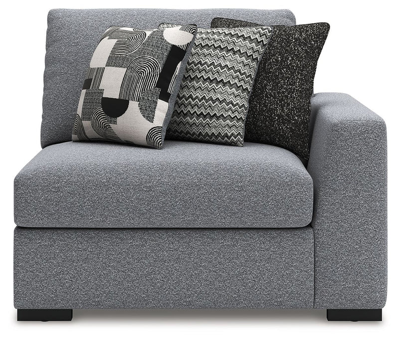 Bealton - RAF Corner Chair - Salt And Pepper