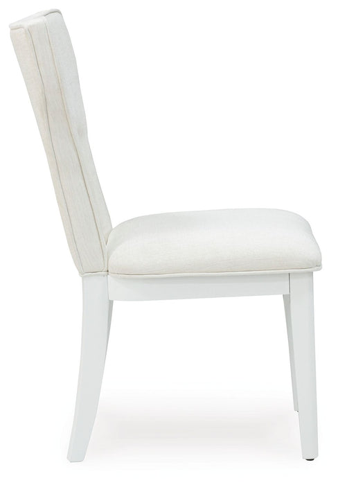 Chalanna - Dining Upholstered Side Chair (Set of 2) - White