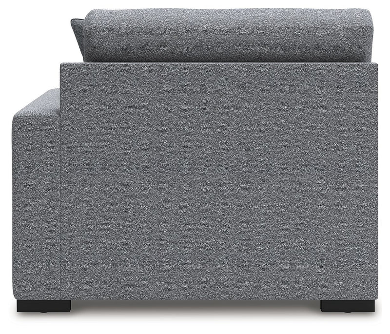 Bealton - RAF Corner Chair - Salt And Pepper