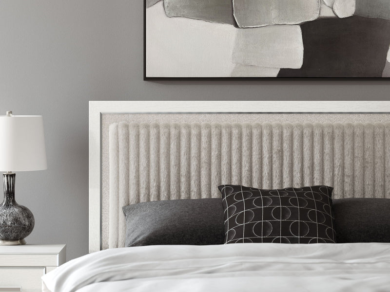 Zuraleus - Upholstered Panel Bed