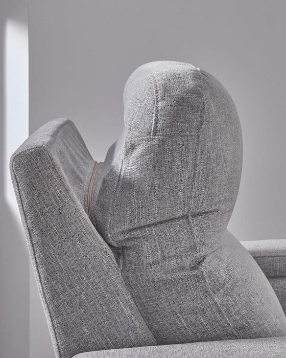 Pineland - Glider Power Recliner With Audio System - Pewter