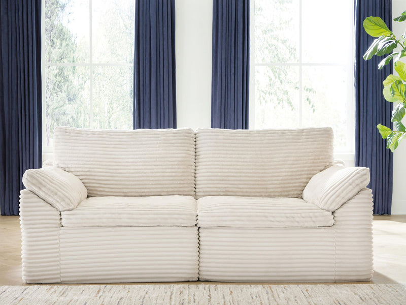 Fannin - LAF / RAF Corner Chair (Set of 2) - Ivory