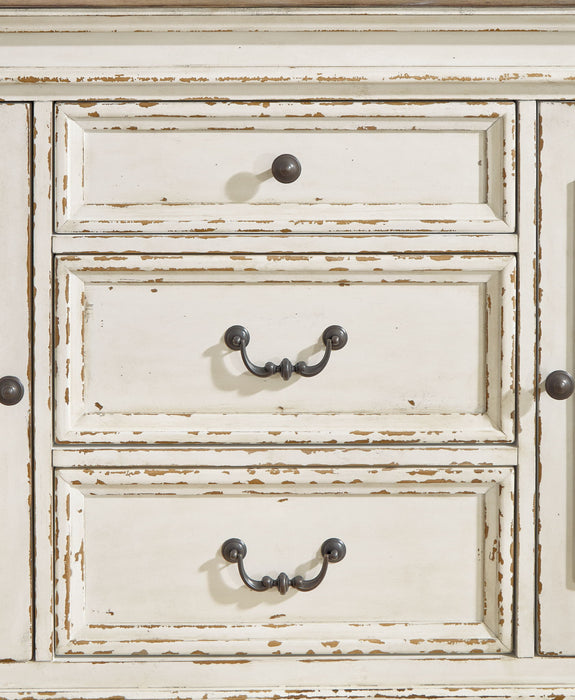 Realyn - Dining Room Server - Chipped White