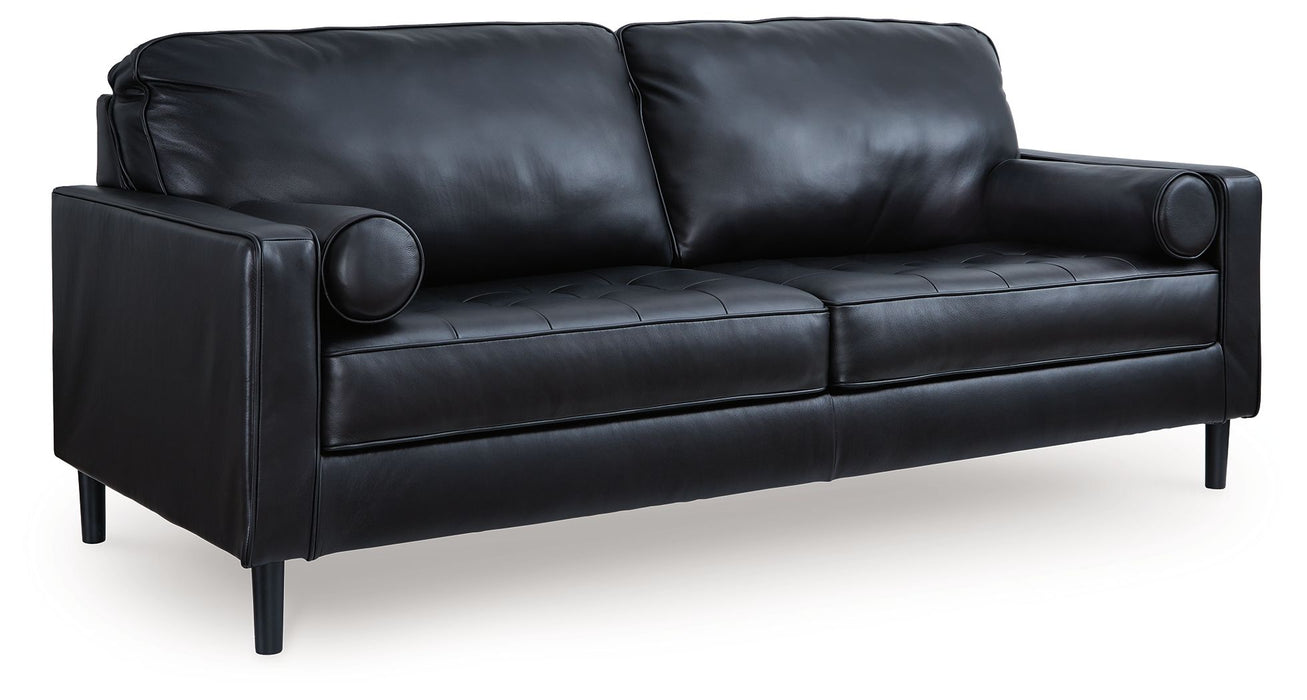 Bryceview - Sofa - Leather Match - Onyx